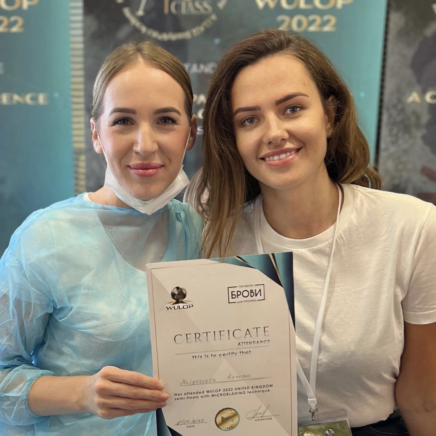 Gosia Konopka, WULOP 2022 United Kingdom semi-finalist in the Eyebrows Microblading Technique category